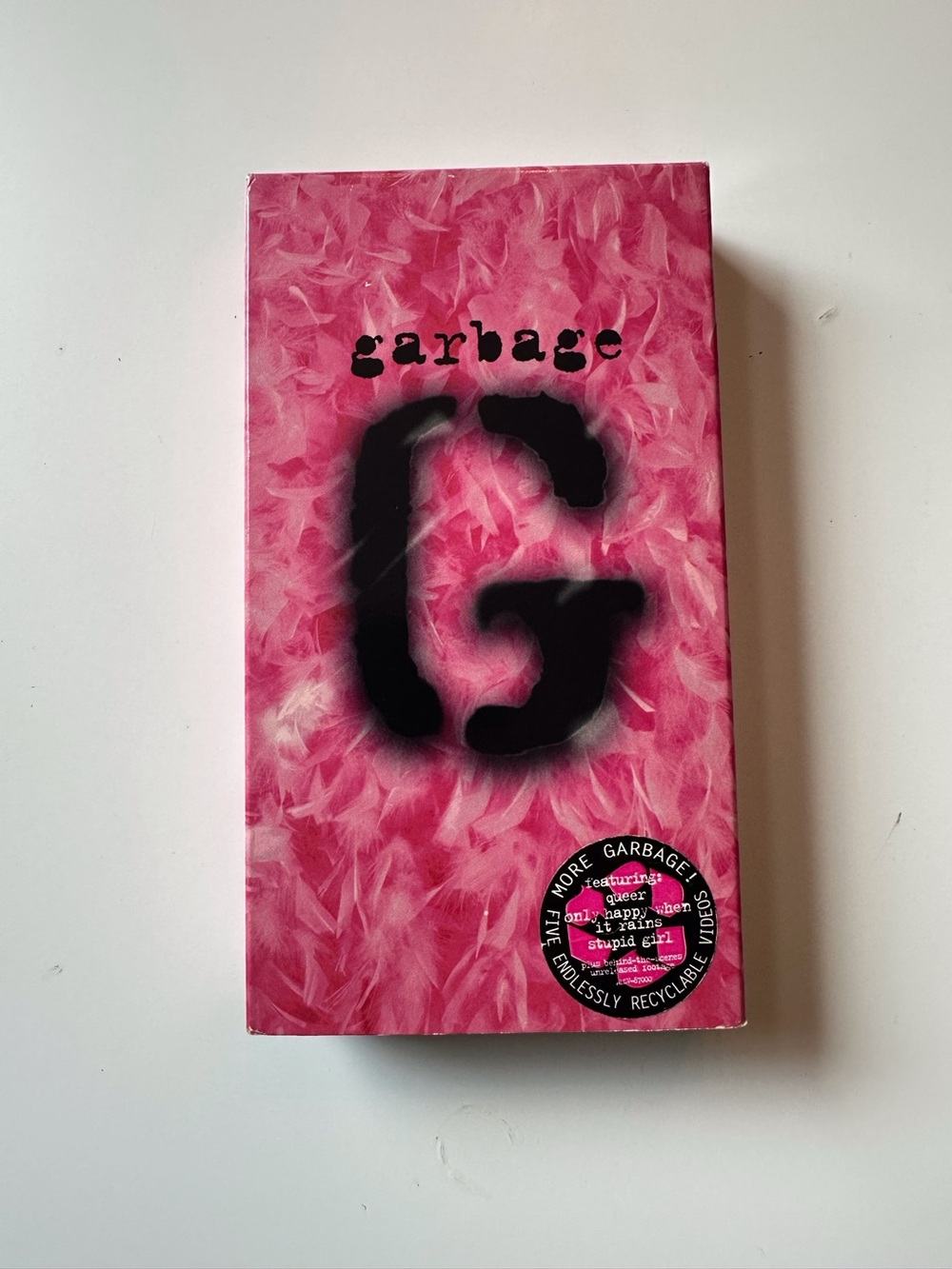 Garbage Rock Band (VHS, 1996) Grunge 90s Alternative Rock